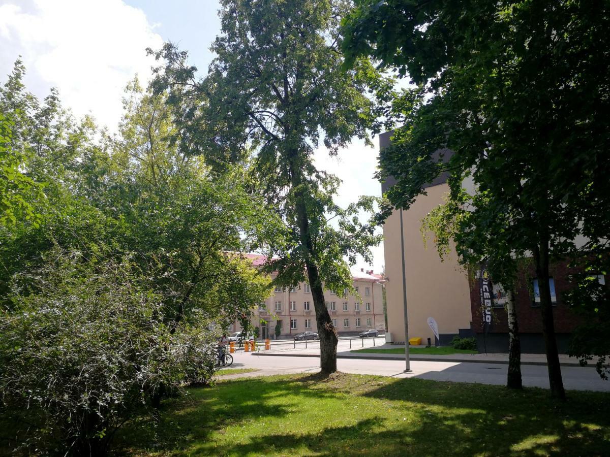 Vilnius Apartment With Stained Glass Exterior photo